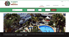 Desktop Screenshot of hotelmexicovera.com